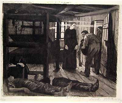 Kollwitz, End (etching) 1897