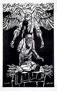 "And Abraham stretched forth his hand..."