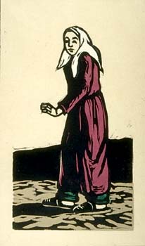 Bedouin Girl Begging