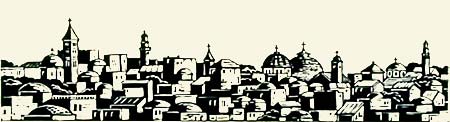 Jerusalem - View of the Old City