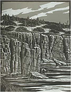 Coastal Cliffs, Grey
