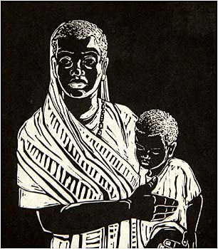 Madonna, Angola (detail)
