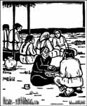 And Boaz said to her at mealtime...