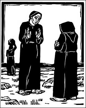 "And Ruth said, "Don't press me to leave you..."