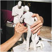 using a carving tool, instead of a rasp