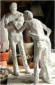 Plaster sketch