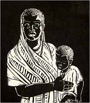Madonna, Angola (detail)